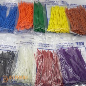 dây rút nhựa nhiều màu đánh dấu gà