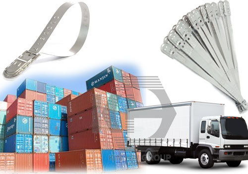 kẹp chì là thép container, xe tải