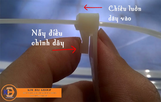 dây thít nhựa tháo mở được