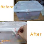 tem niêm phong mẫu thực phẩm