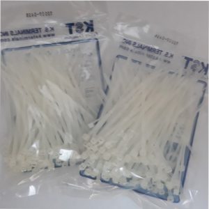 dây thít nhựa màu trắng