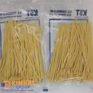 lạt nhựa màu vàng 20cm