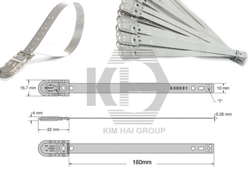 Bán seal niêm phong lá thép container Hồ Chí Minh kích thước seal lá thép