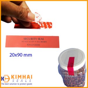 tem niêm phong số nhảy