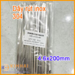 Dây rút inox 316 nhiều kích cỡ; thít inox 304 chống han gỉ - Ảnh 3