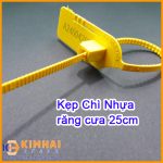Seal Niêm Phong Nhựa Răng Cưa 25cm, kẹp chì nhựa xe tải, cửa kho, túi mẫu