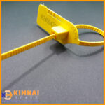 Seal Niêm Phong Nhựa Răng Cưa 25cm, kẹp chì nhựa xe tải, cửa kho, túi mẫu - Ảnh 2