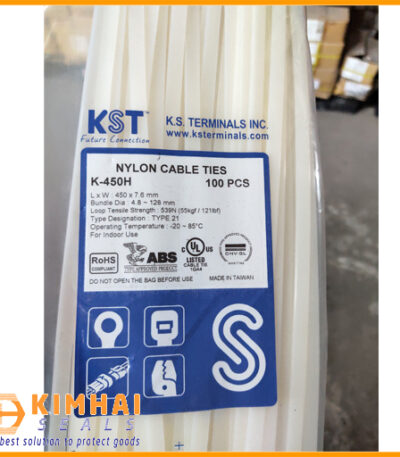 dây rút nhựa kích thước 7.6x450mm