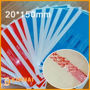 Tem niêm phong để lại keo 20x150mm