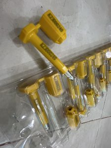 Seal Niêm Phong Cối 8mm, kẹp chì cối container, xe tải, in seri, logo - Ảnh 5