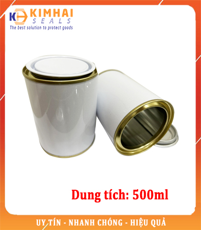 lon tròn 500ml nắp cậy