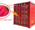 tem dán cửa cont; tay gạt container