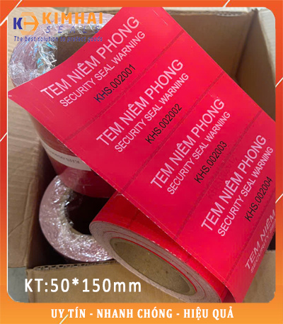 tem niêm phong cửa cont; tem niêm phong xe tải